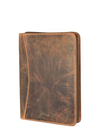 Greenburry Vintage ringbind i læder 26 cm