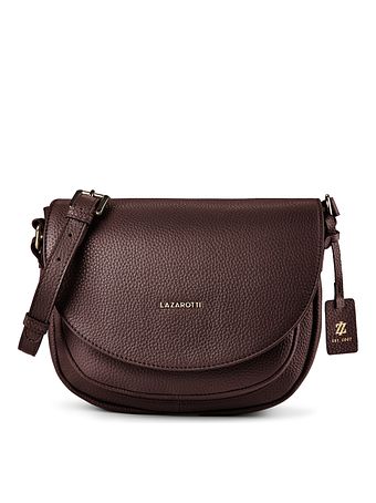 Lazarotti Bologna Leather Crossbody taška Kůže 25.5 cm