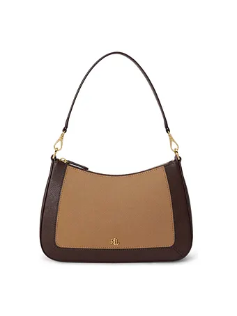 Lauren Ralph Lauren Danni Bolsa de hombro Piel natural 25 cm Lauren Ralph Lauren Danni Bolsa de hombro Piel natural 25 cm