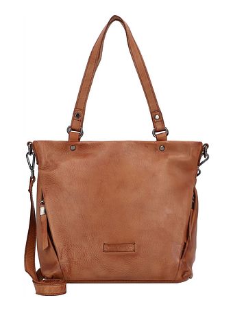 Jack Kinsky Nelson 3 skuldertaske i læder 26 cm