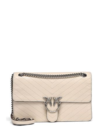 PINKO Love One Skuldertaske Læder 26 cm