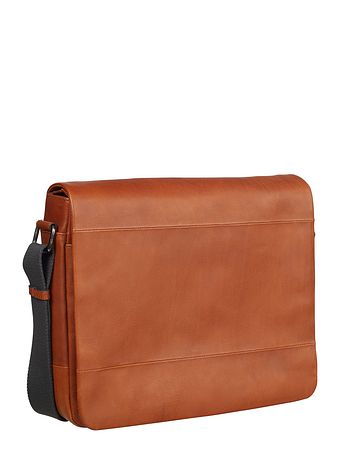 Leonhard Heyden Hamburg Messenger læder 32 cm rum til bærbar computer