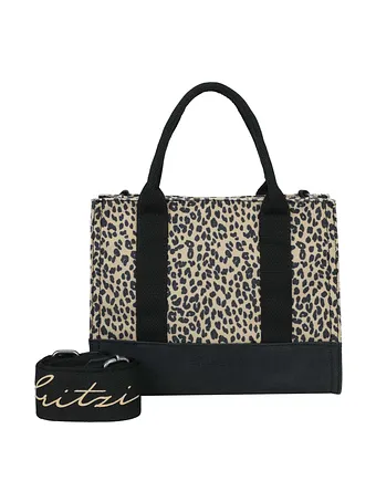 Fritzi aus Preußen Izzy09 Limited Cheetah Camel Håndtaske 26 cm Fritzi aus Preußen Izzy09 Limited Cheetah Camel Håndtaske 26 cm