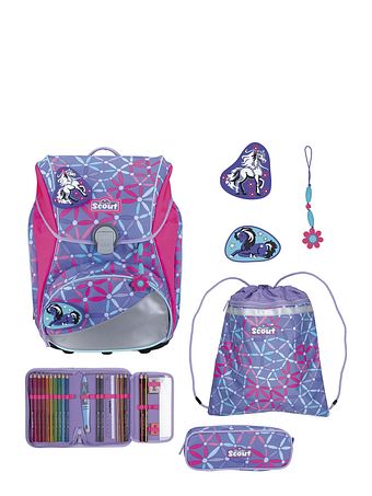 Scout Alpha Skoleransel-sæt 5-delt