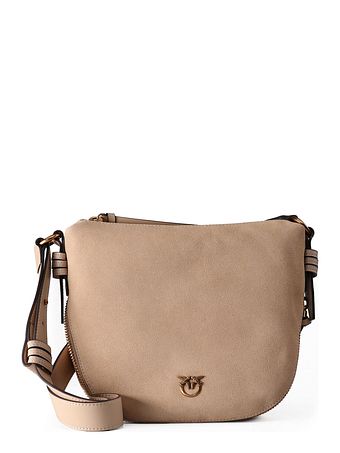 PINKO Zip Around Skuldertaske Læder 28 cm