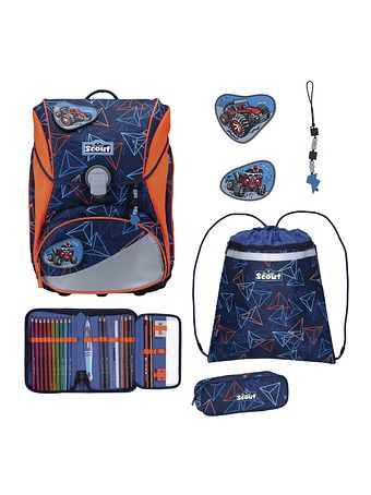 Scout Alpha Skoleransel-sæt