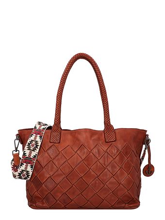 Harbour 2nd Leontina Skuldertaske Læder 40 cm