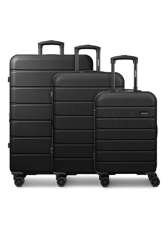 Saxoline Miami 4 kolečka Sada kufrů 3-dílný s roztažitelným záhybem