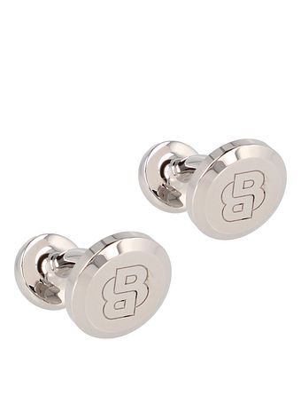 Boss B-Logo Manžetové knoflíčky Mosaz 1 cm