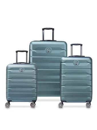 Delsey Paris Air Armour 4-hjulet Kuffertsæt 3-delt med ekspansion Delsey Paris Air Armour 4-hjulet Kuffertsæt 3-delt med ekspansion