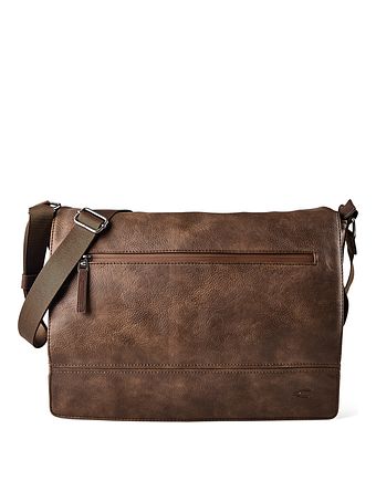 camel active Traces Posel Kůže 38.5 cm Kapsa na notebook