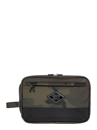 Bric's Replay Camouflage Kultur-taske 25 cm