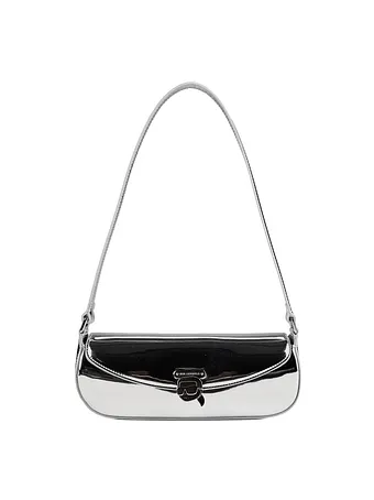 Karl Lagerfeld Ikon Bolsa de hombro Piel natural 24 cm Karl Lagerfeld Ikon Bolsa de hombro Piel natural 24 cm