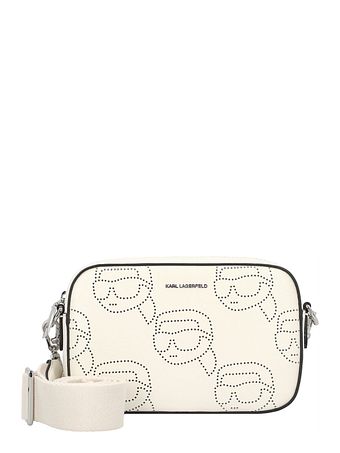 Karl Lagerfeld Ikon Skuldertaske Læder 22 cm Karl Lagerfeld Ikon Skuldertaske Læder 22 cm