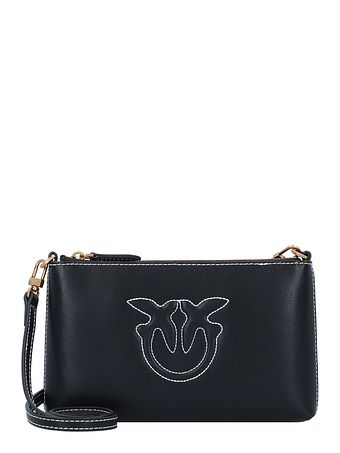 PINKO Flat Horizontal Skuldertaske Læder 20 cm PINKO Flat Horizontal Skuldertaske Læder 20 cm