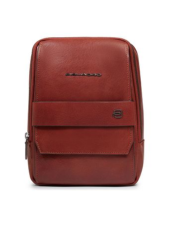 Piquadro Solm Skuldertaske Læder 25 cm