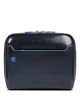 Piquadro Blue Square Taška přes rameno Kůže 21 cm