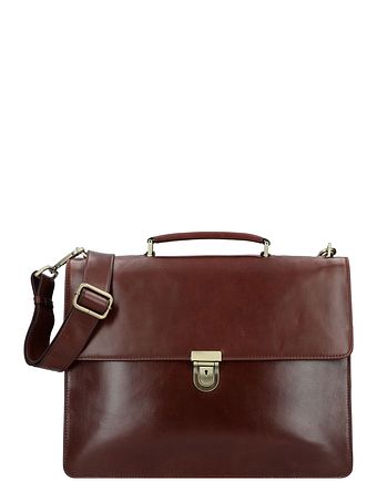 Leonhard Heyden Cambridge dokumentmappe læder 40 cm rum til bærbar computer