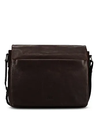 Jost Glasgow Dokumenttaske RFID-beskyttelse Læder 34 cm Laptoprum