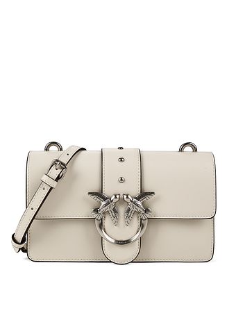 PINKO Love One Bolsa de hombro Piel natural 21 cm PINKO Love One Bolsa de hombro Piel natural 21 cm