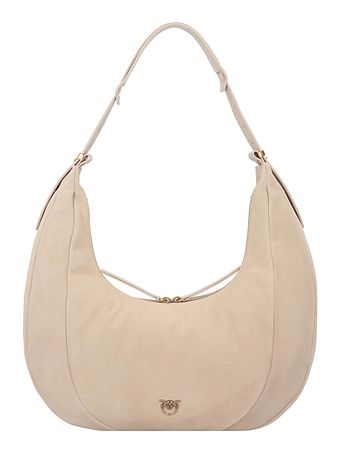 PINKO Slouchy Skuldertaske Læder 40 cm