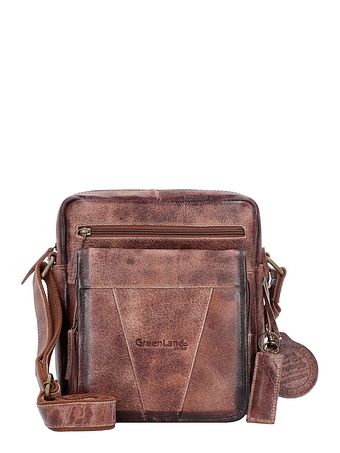 Greenland Nature Mascu & Line Skuldertaske Læder 25 cm Greenland Nature Mascu & Line Skuldertaske Læder 25 cm