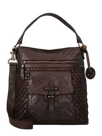 Harbour 2nd Iris-Up Skuldertaske Læder 29 cm