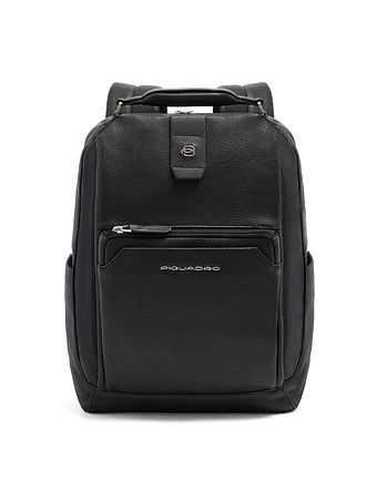 Piquadro Tebe Mochila de día Piel natural 46 cm Compartimento para laptop Piquadro Tebe Mochila de día Piel natural 46 cm Compartimento para laptop