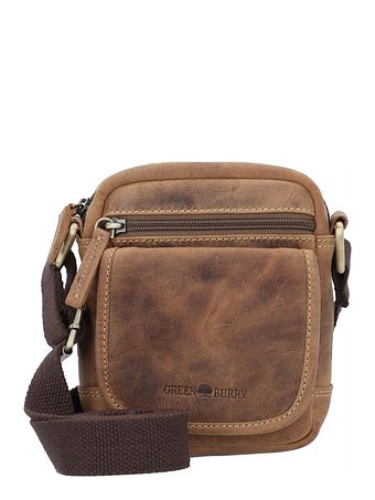 Greenburry Vintage Skuldertaske Læder 13 cm