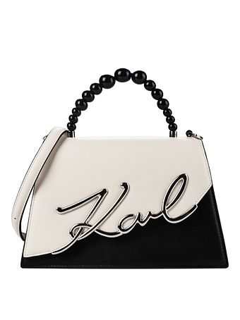 Karl Lagerfeld Signature 2.0 Håndtaske Læder 25 cm Karl Lagerfeld Signature 2.0 Håndtaske Læder 25 cm