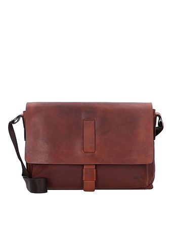 Joop! Messenger-læder 37 cm rum til bærbar computer