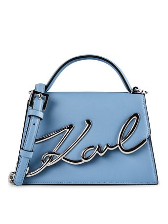 Karl Lagerfeld Signature 2.0 Håndtaske Læder 21.5 cm