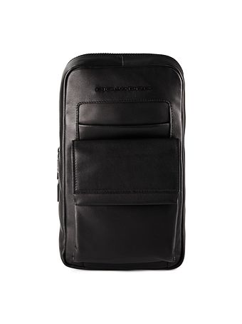 Piquadro Skuldertaske Læder 20 cm