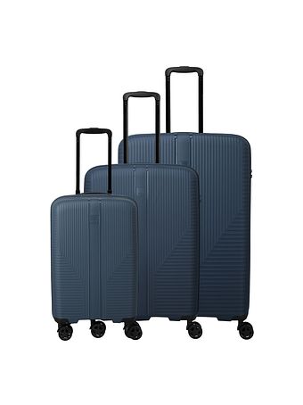 Travelite Air Stripe 4 hjul Kuffert 3-delt med strækfold