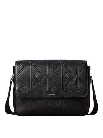 Calvin Klein Embossed Messenger-taske 30 cm