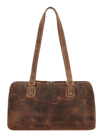 Greenburry Vintage Skuldertaske S Læder 37 cm