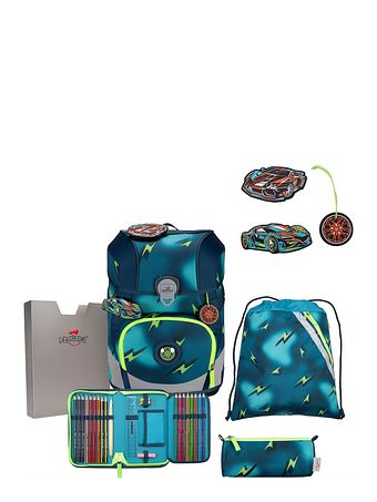 DerDieDas ErgoFlex Tiny Skoleransel-sæt 6-delt