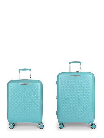 Gabol Queens 4 hjul Kuffert 2-delt med strækfold