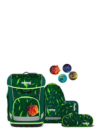 ergobag cubo light Skoleransel-sæt 6-delt ergobag cubo light Skoleransel-sæt 6-delt