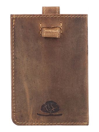 Greenburry Vintage visitkortholder RFID læder 7 cm