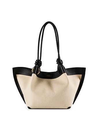 Coccinelle Finn Canvas Skuldertaske 25 cm