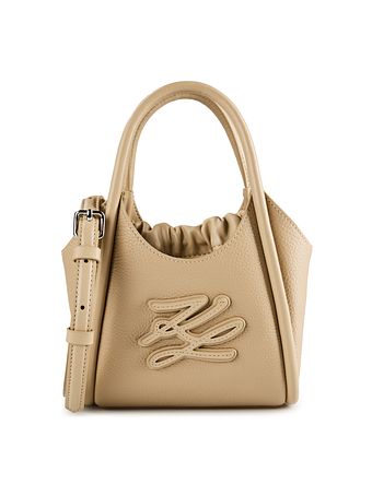 Karl Lagerfeld Autograph Håndtaske Læder 26 cm