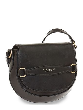 The Bridge Bettina skuldertaske i læder 22 cm