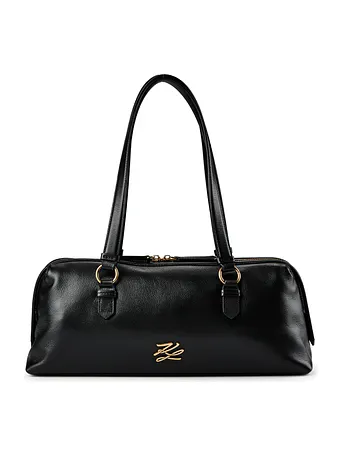 Karl Lagerfeld Autograph Bolsa de hombro Piel natural 35 cm Karl Lagerfeld Autograph Bolsa de hombro Piel natural 35 cm