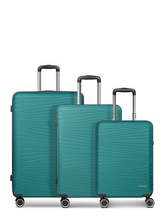 Franky Dallas 3.0 4-hjulet kuffertsæt 3-delt med strækfolder Franky Dallas 3.0 4-hjulet kuffertsæt 3-delt med strækfolder