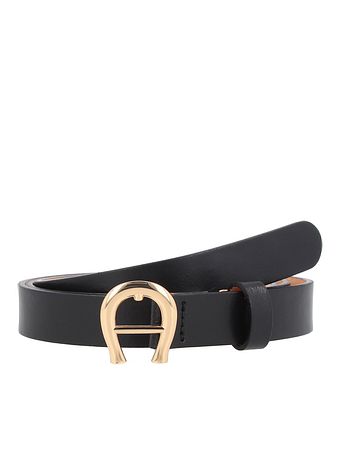 AIGNER Logo-bælte i læder