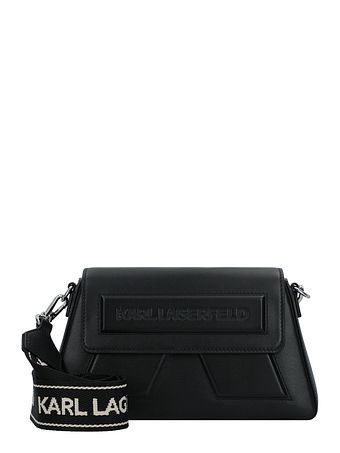 Karl Lagerfeld Ikon Skuldertaske Læder 25 cm