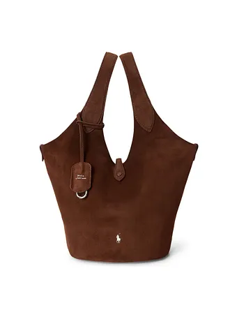 POLO RALPH LAUREN Polo Play Skuldertaske Læder 39.5 cm POLO RALPH LAUREN Polo Play Skuldertaske Læder 39.5 cm