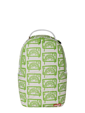 Sprayground Green Money Daypack 46 cm Laptoprum
