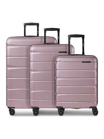 Franky Juego de maletas Munich 4.0 de 4 ruedas, 3 piezas con plegado extensible
